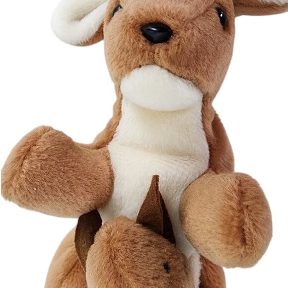 Ty Beanie Baby Pouch the Kangaroo 1996 Retired MWMT Vintage Collectible Plush - Picture 7 of 14